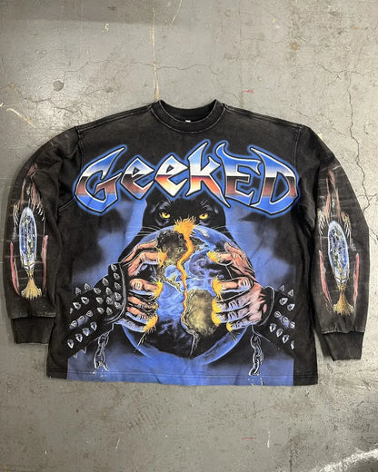GEEKED “WORLD OF SINNERS”LONGSLEEVE Geekerz